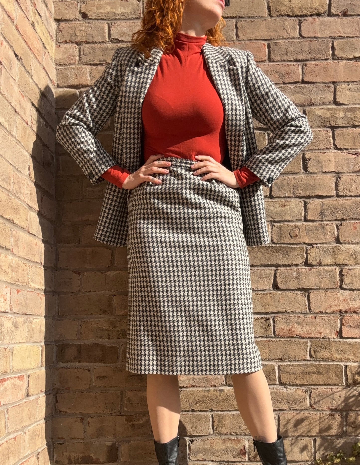 Pendleton Skirt Suit - size 6
