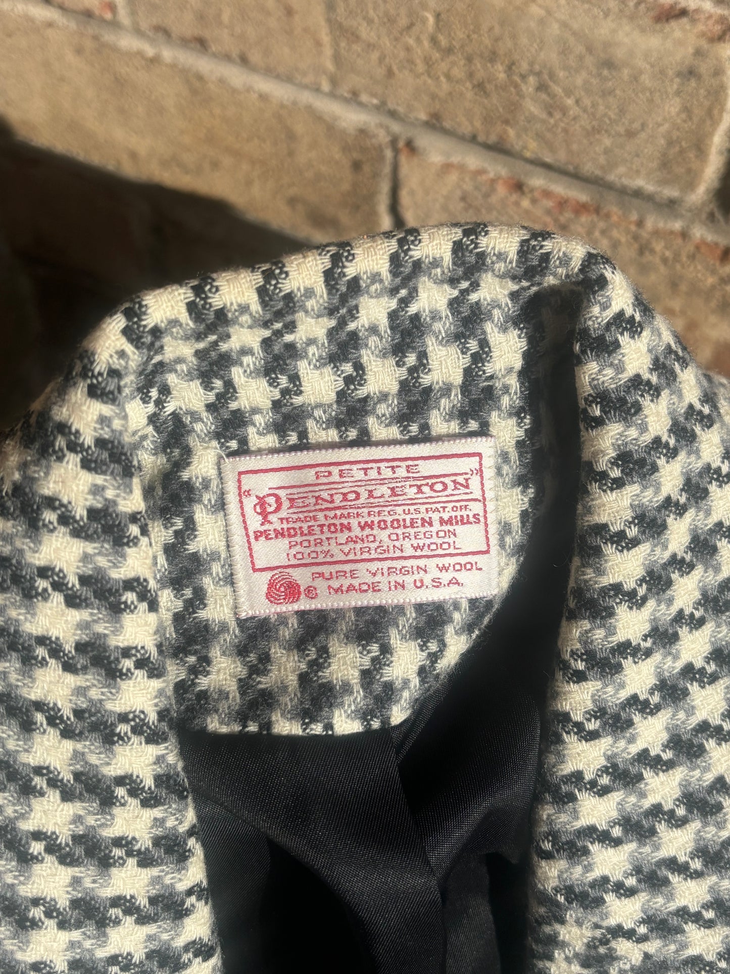 Pendleton Skirt Suit - size 6