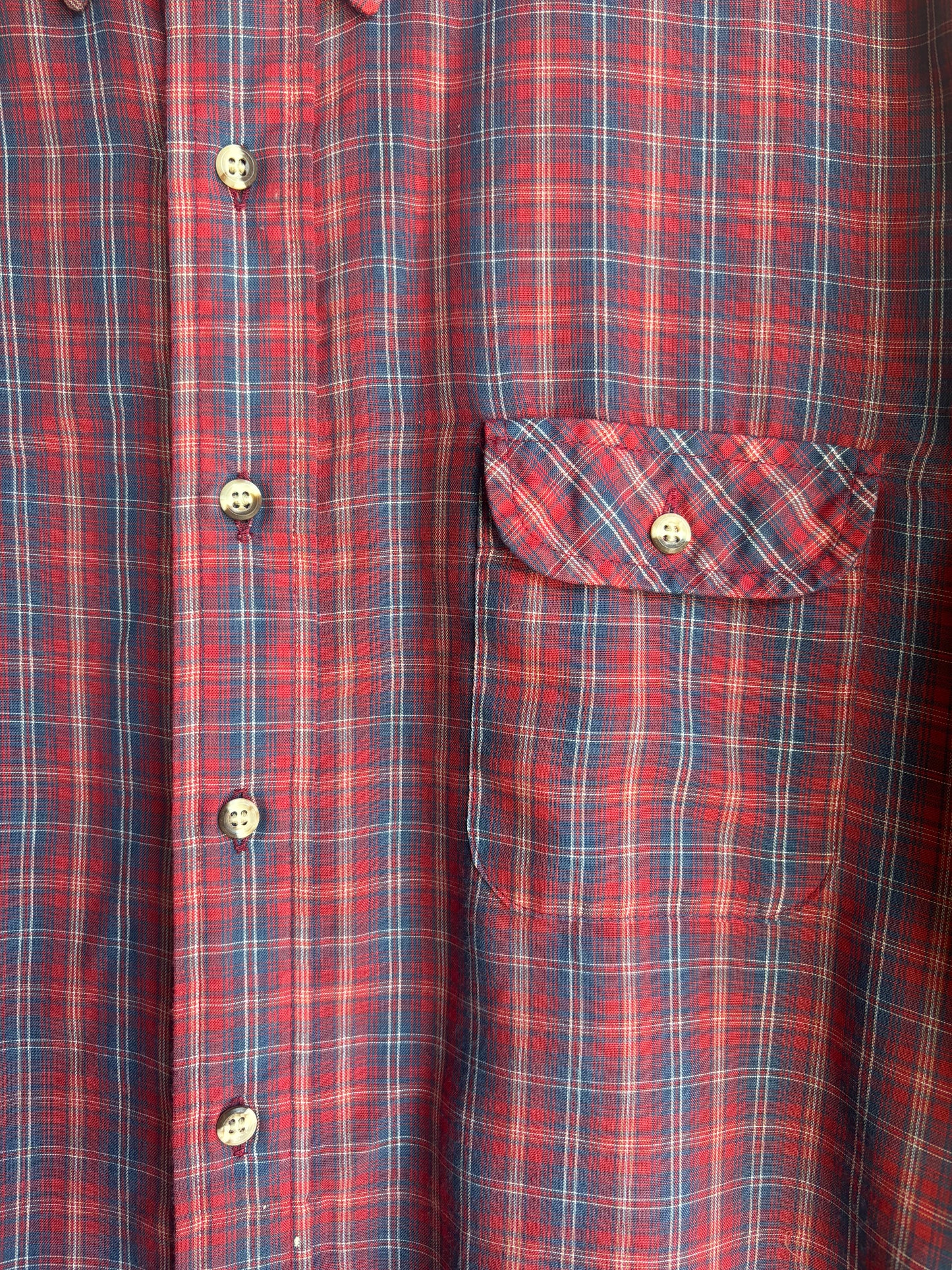 Men’s Levi’s Plaid Shirt - Large - Lightweight