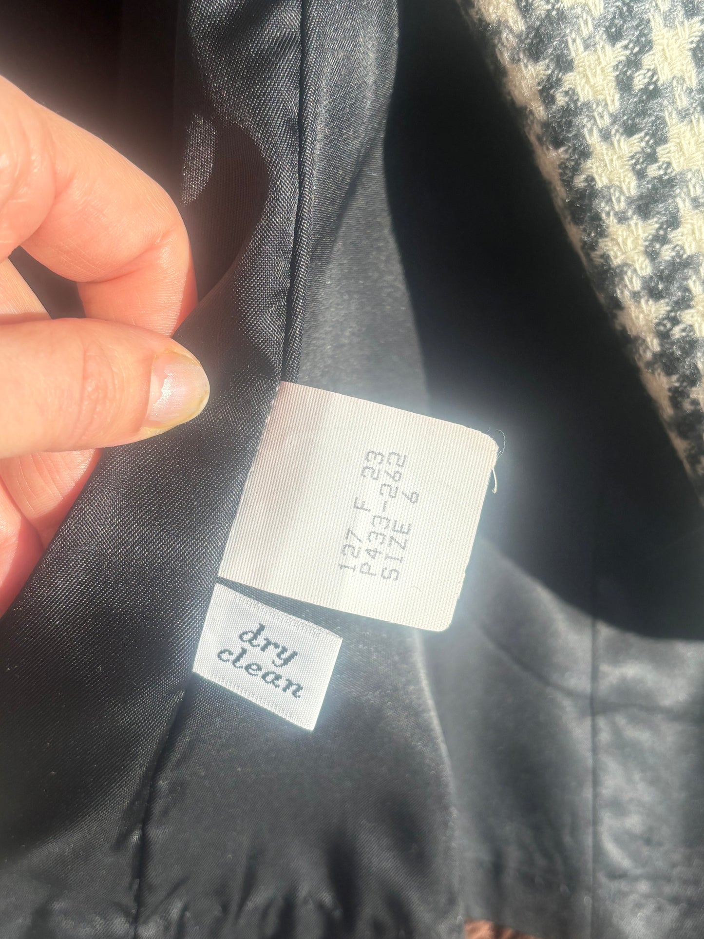 Pendleton Skirt Suit - size 6