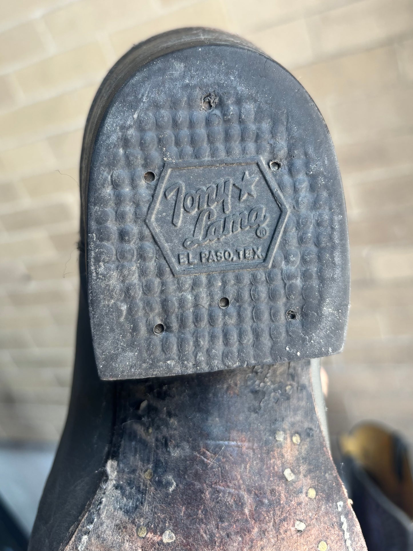 Black Label Tony Lama Cowboy Boots