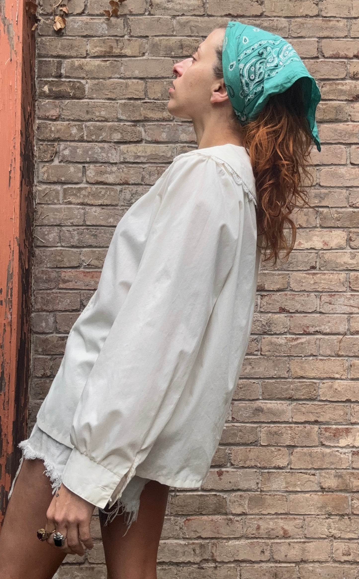 Bib Collar Cottage Shirt