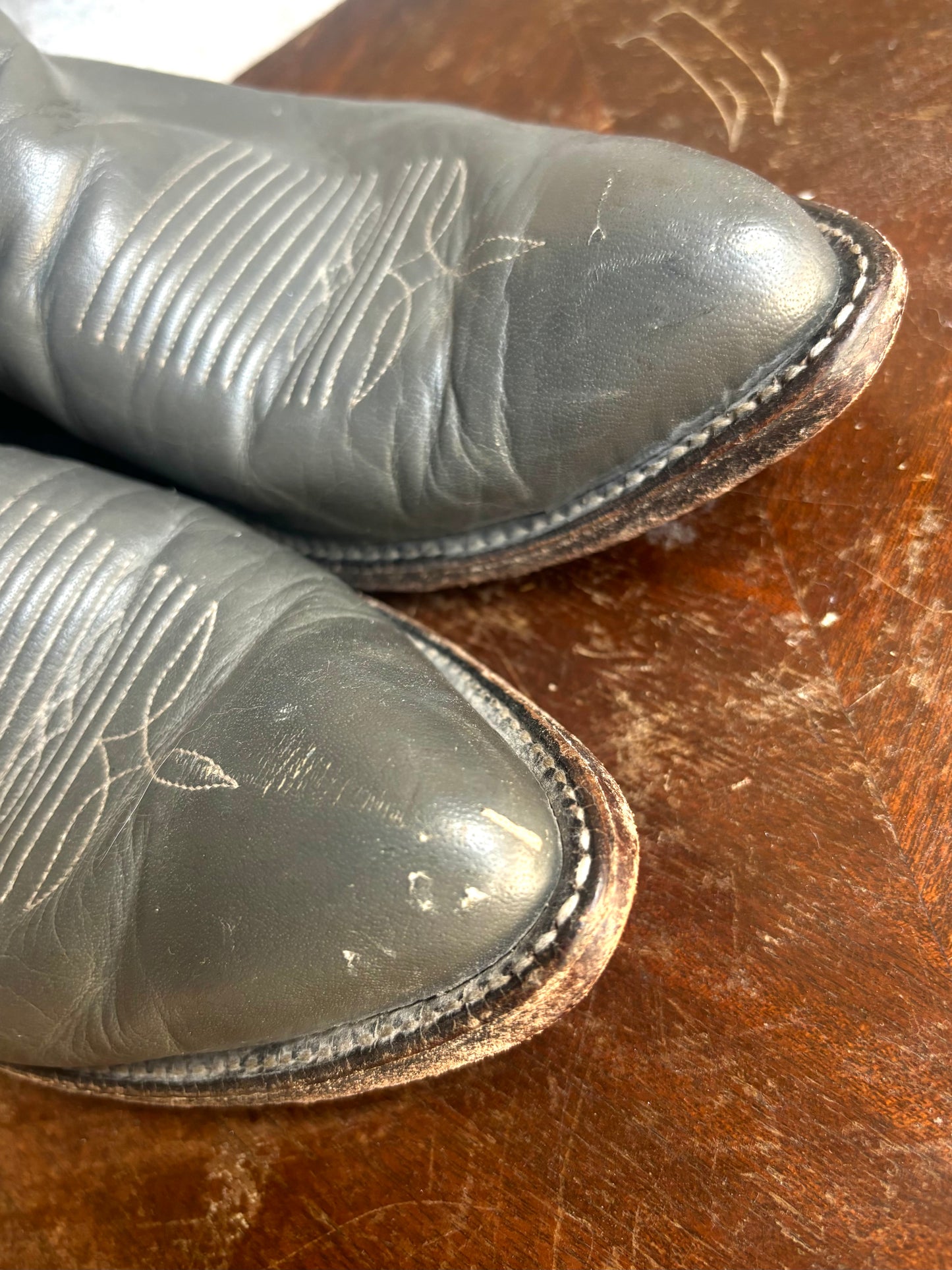 Black Label Tony Lama Cowboy Boots