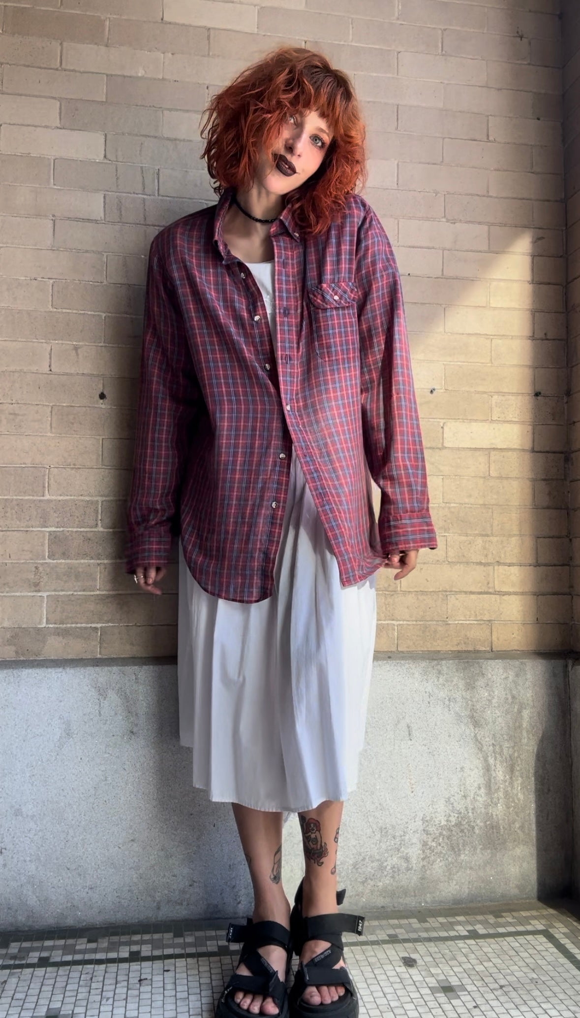 Men’s Levi’s Plaid Shirt - Large - Lightweight