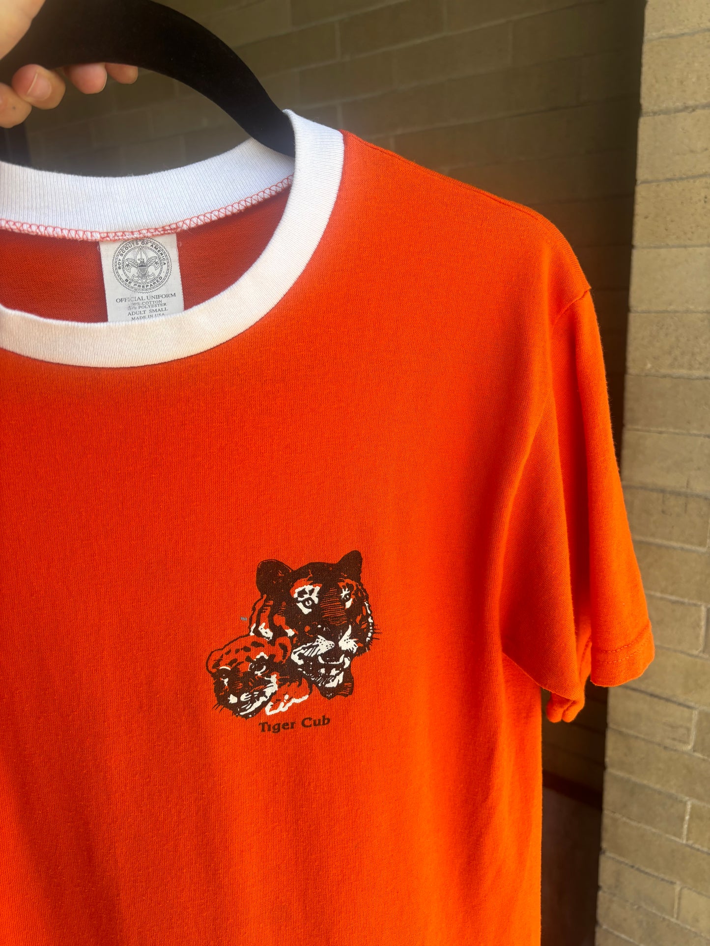 80s Tiger Cub T-shirt - Boyscouts of America - adult small