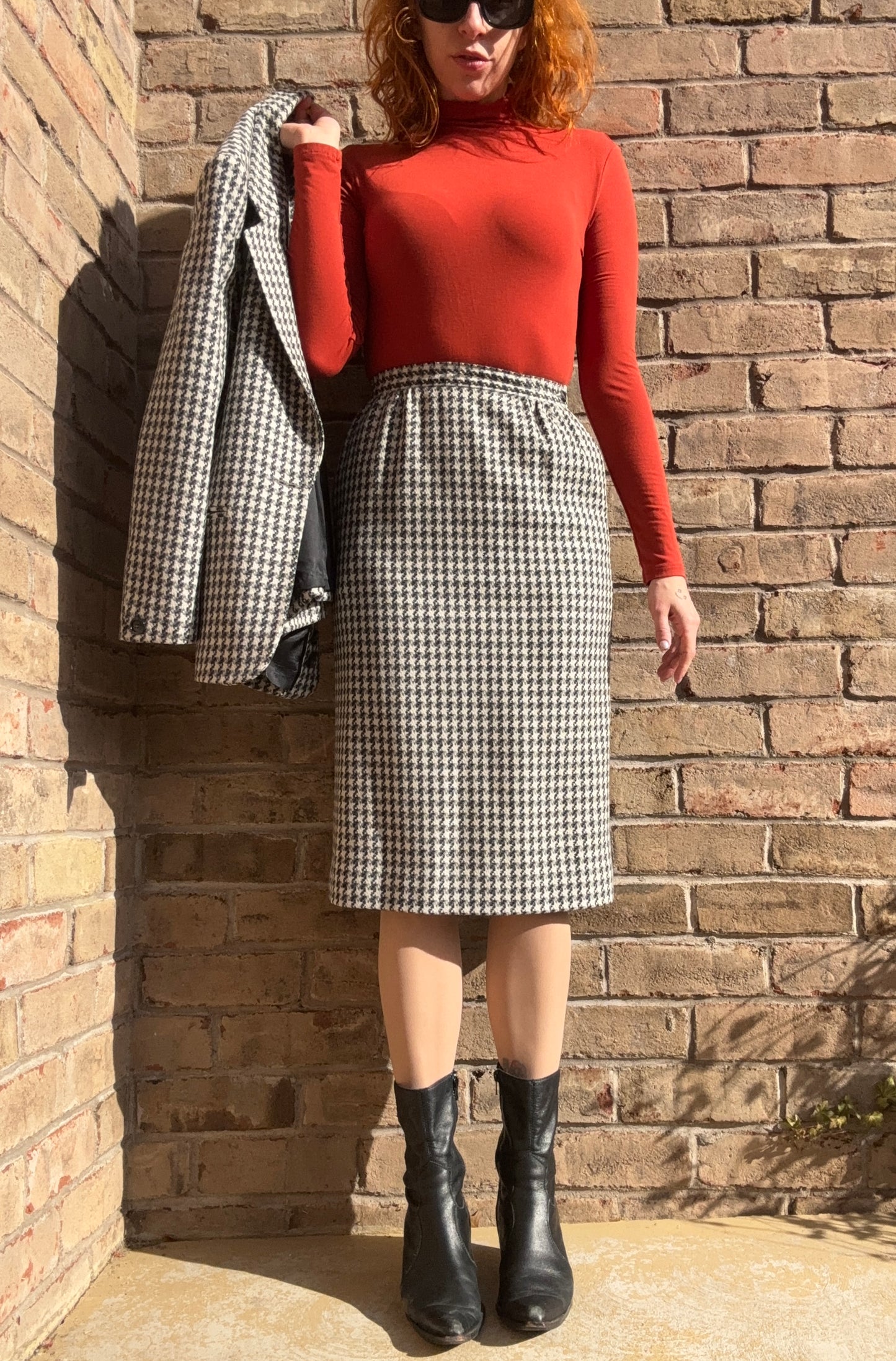 Pendleton Skirt Suit - size 6