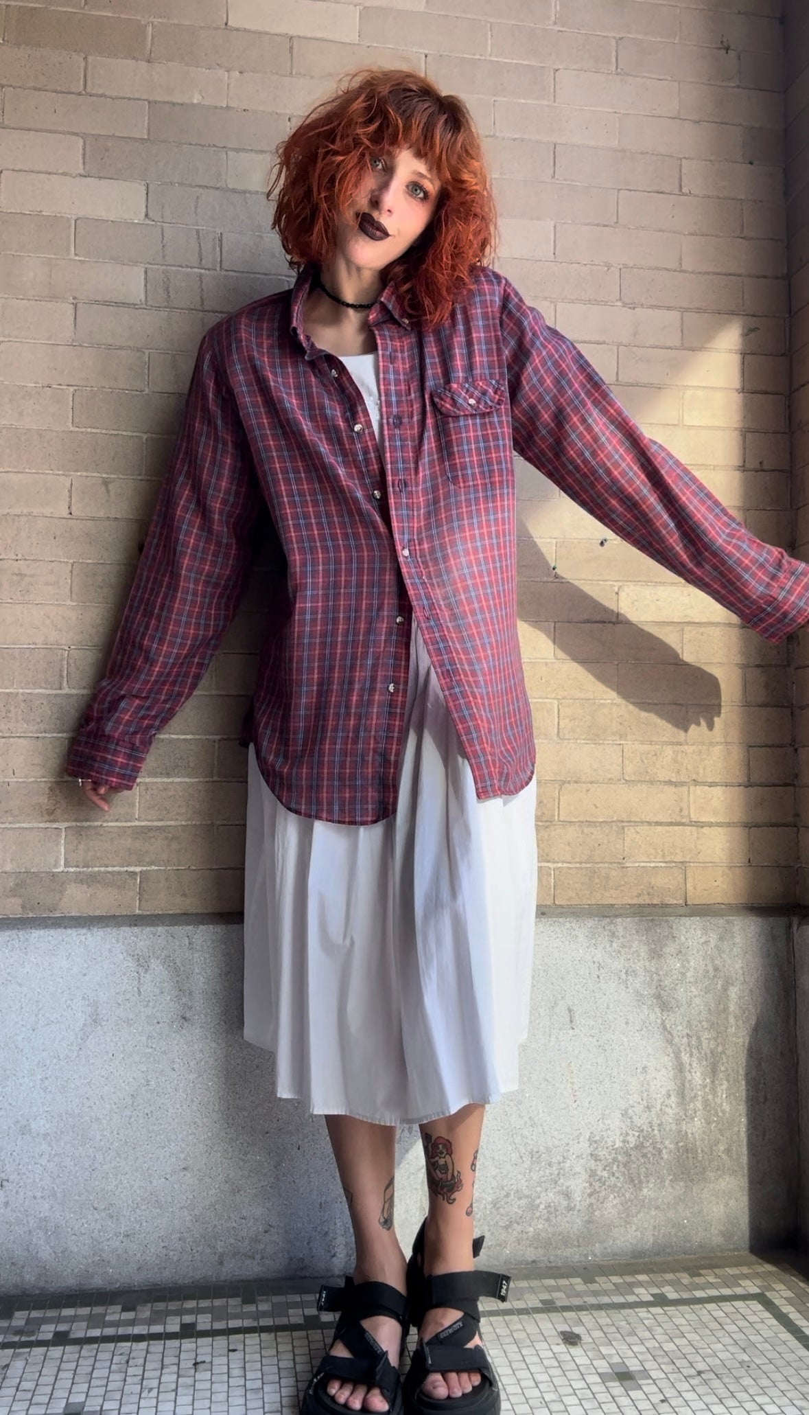 Men’s Levi’s Plaid Shirt - Large - Lightweight