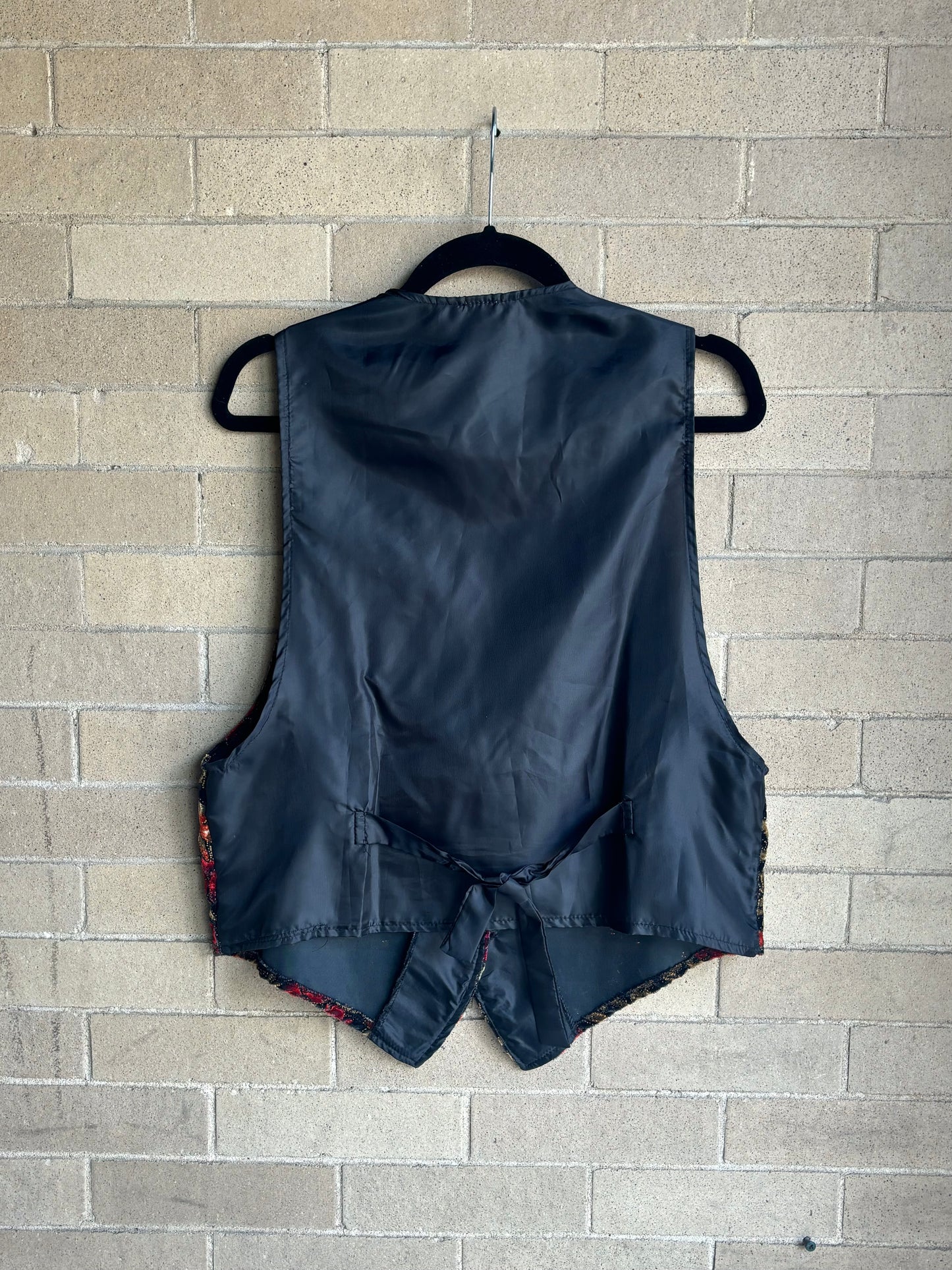 Crushed Velvet Vest - Lisa Josephs - M / L