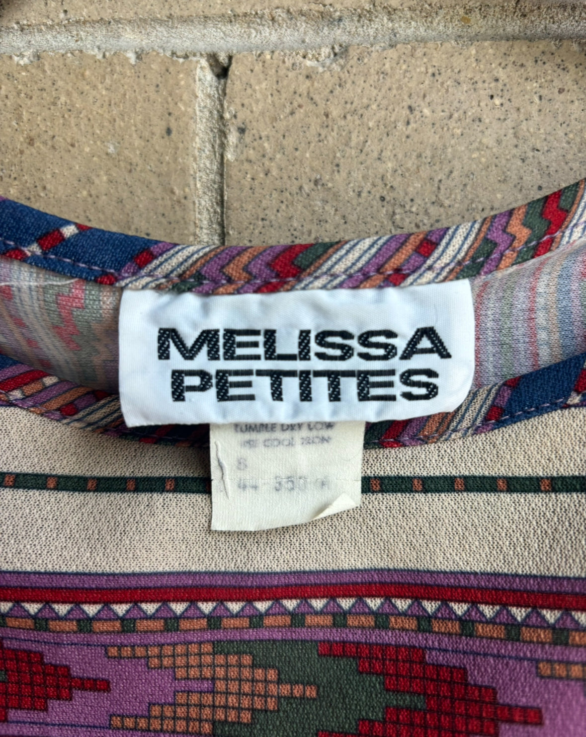 70s/80s Melissa Petites Dress