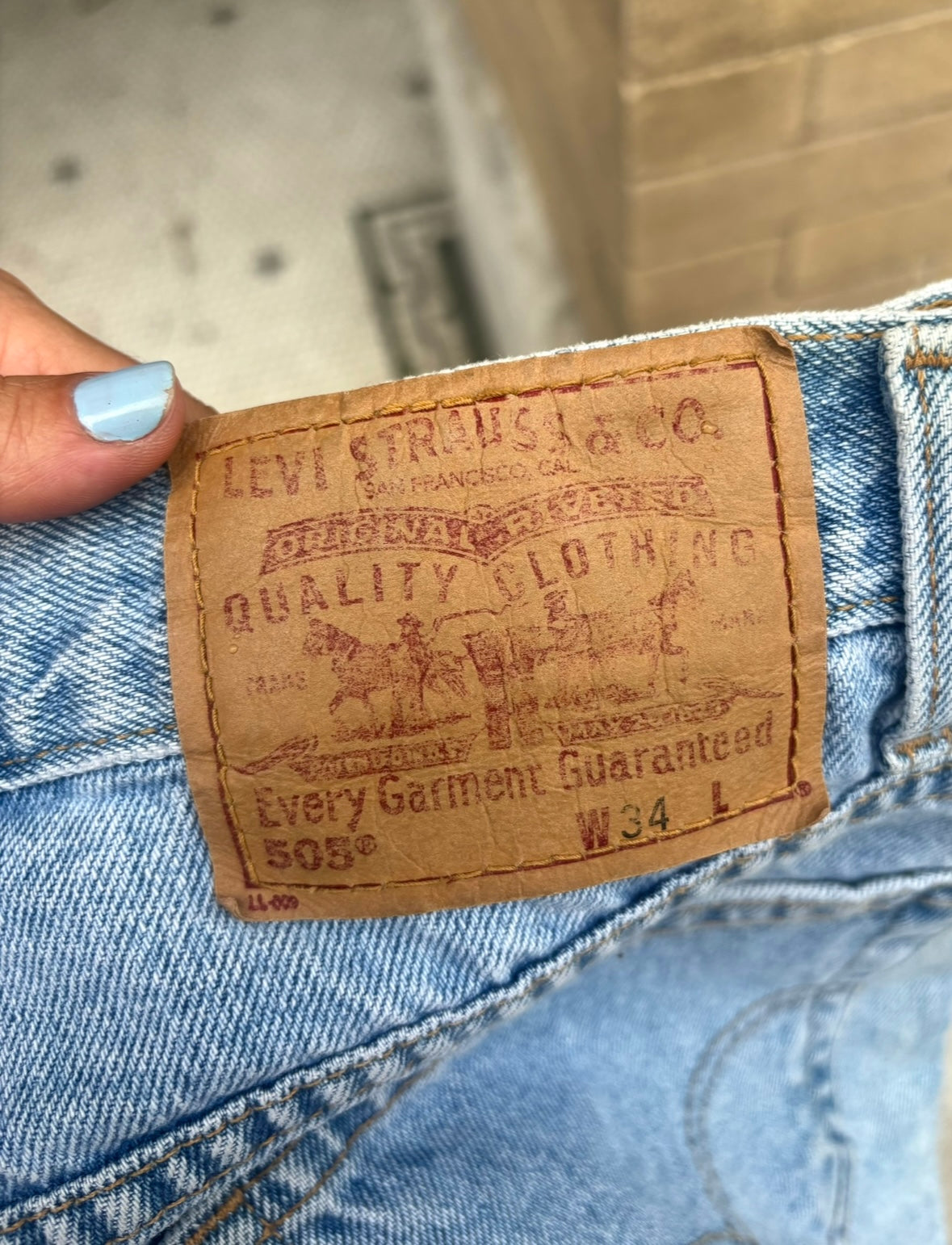 Levi’s 505 Jorts - Size 34